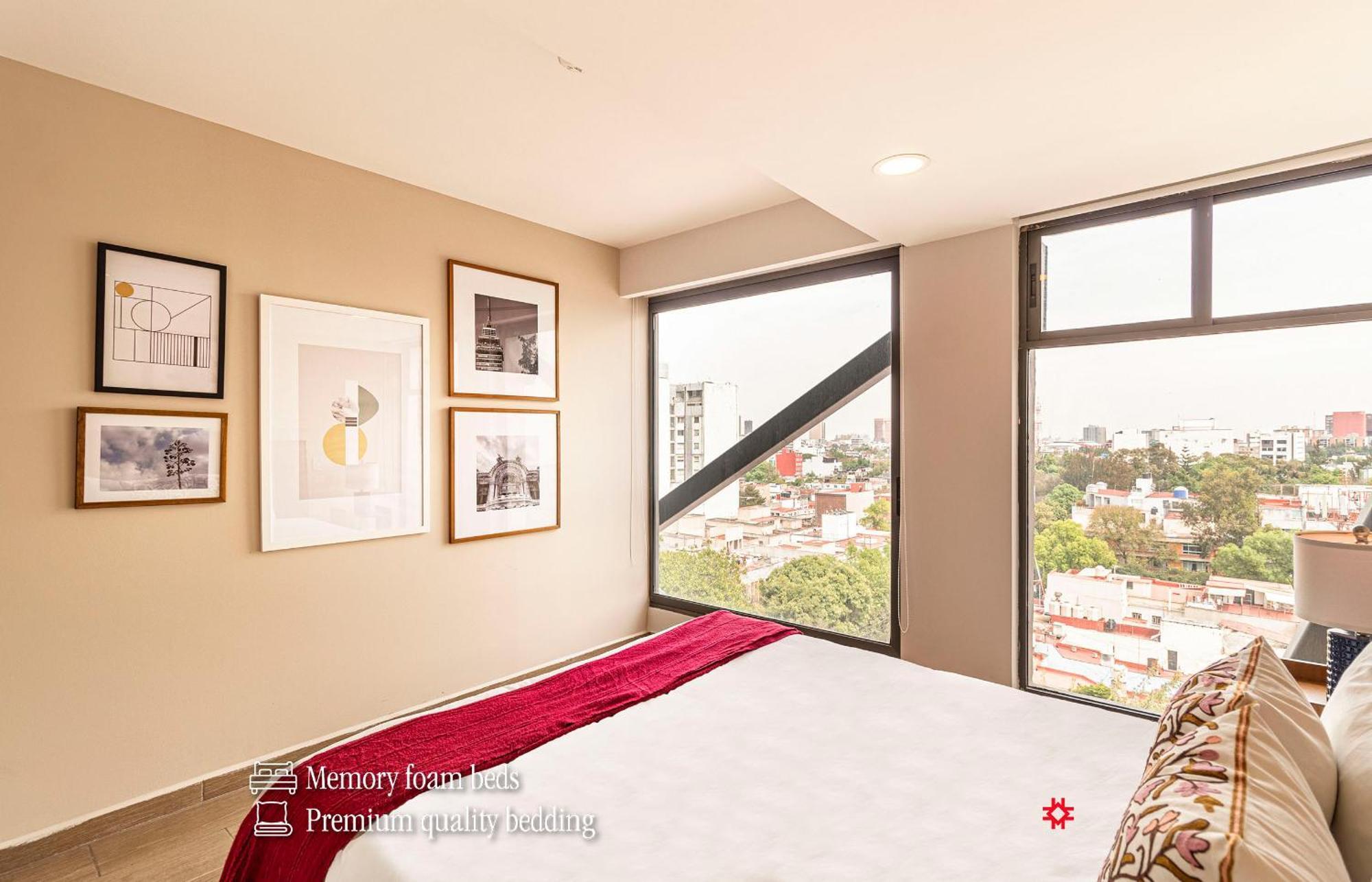 Casa Tonala By Kukun Aparthotel Mexico City Rum bild